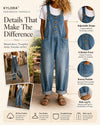 Casual Denim Overalls