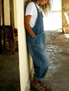 Casual Denim Overalls