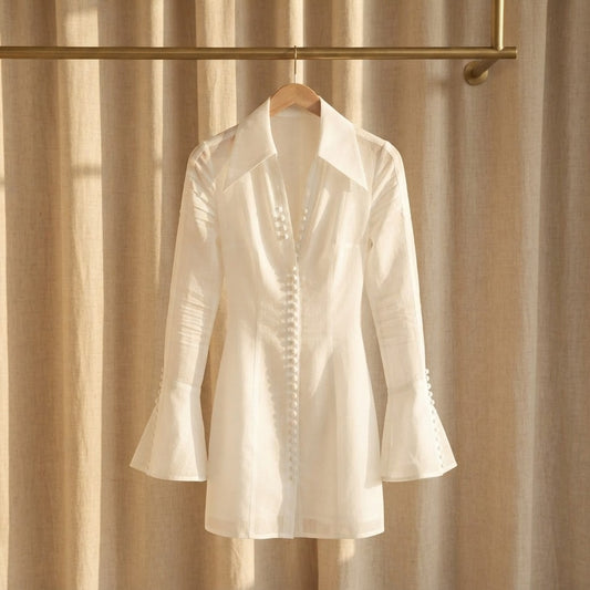 Bella Collar Mini Dress